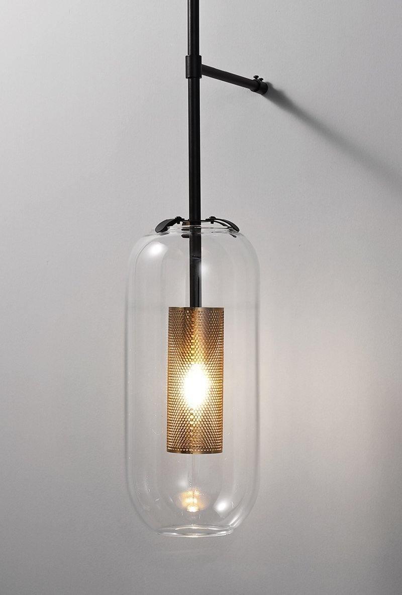 Dae Modern Minimalist Glass Wall Lamp