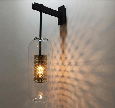 Eirinette Premium Nordic Art Glass Wall Lamp