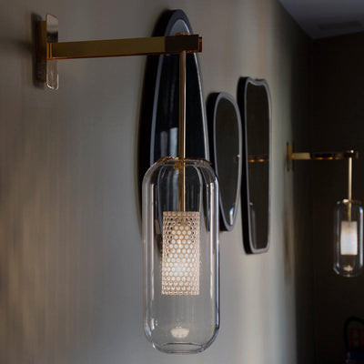 Eirinette Premium Nordic Art Glass Wall Lamp