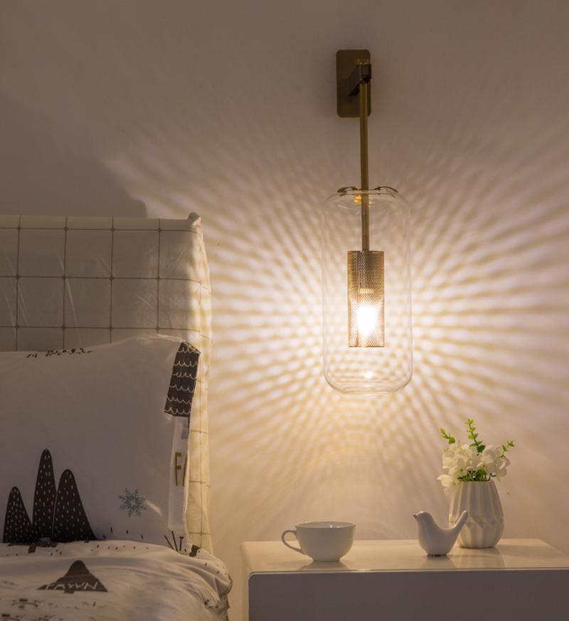 Eirinette Premium Nordic Art Glass Wall Lamp