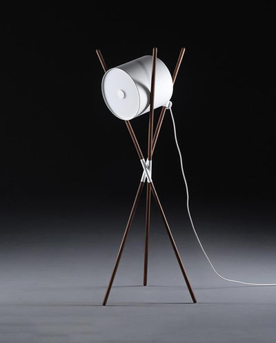 Syloena Contemporary Wood Floor Lamp