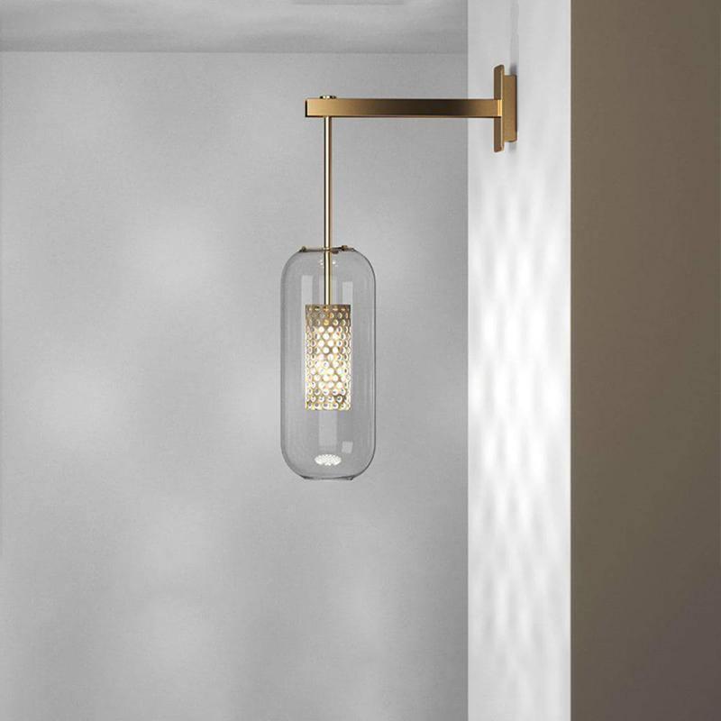 Eirinette Premium Nordic Art Glass Wall Lamp