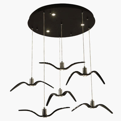Ivoren Pendant Lamp Bird Wings for Living Room