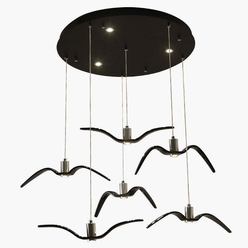 Ivoren Pendant Lamp Bird Wings for Living Room