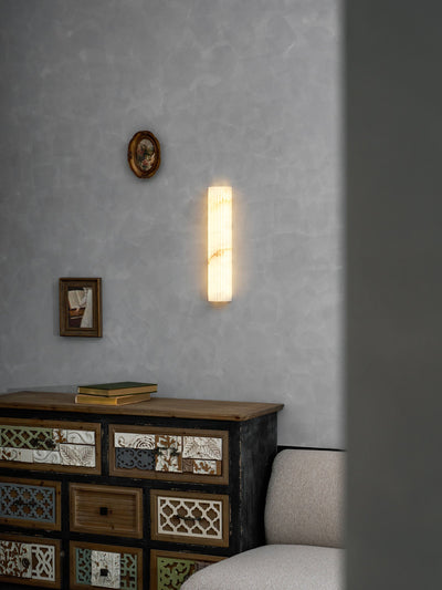 Willowfield Alabaster Indoor Wall Light