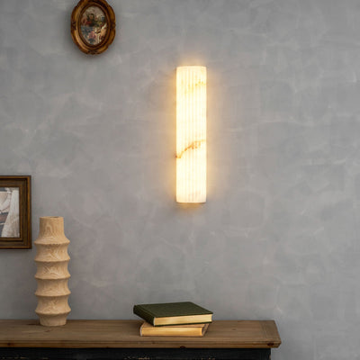 Willowfield Alabaster Indoor Wall Light