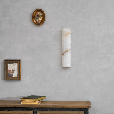Willowfield Alabaster Indoor Wall Light