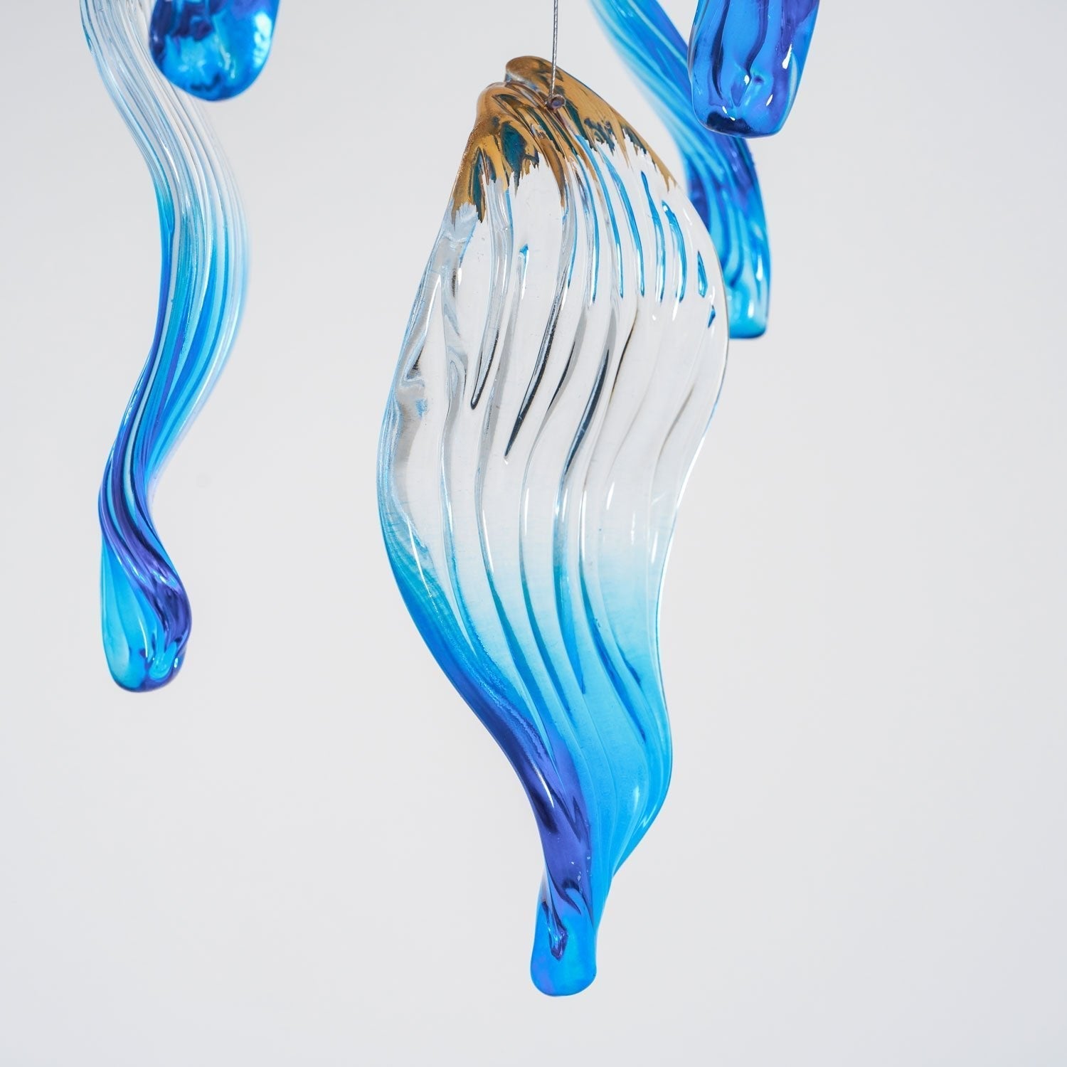 Asteria Wave Blown  Glass Customize Chandelier
