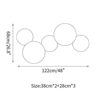 Arelis Geometric Disc Wall Lamp
