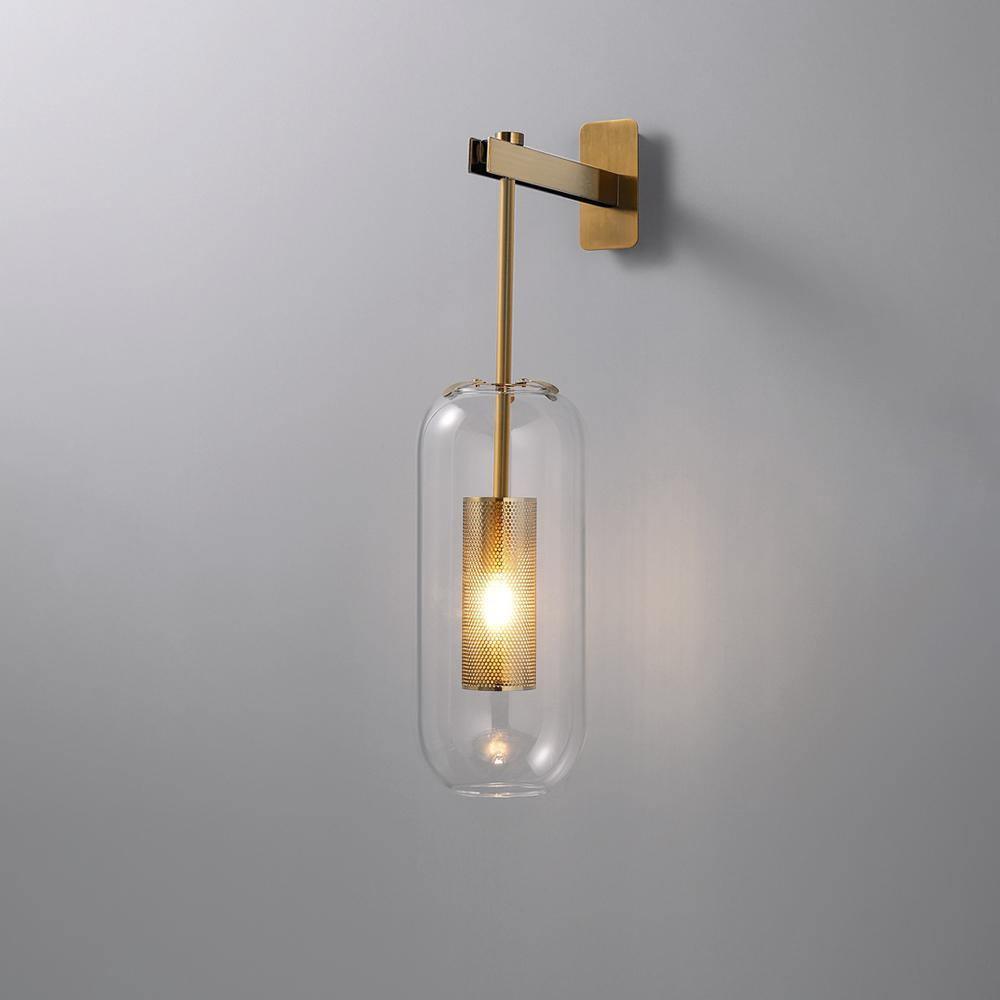 Eirinette Premium Nordic Art Glass Wall Lamp
