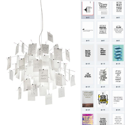 Luninena Paper Chandelier