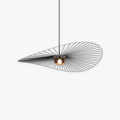 Ritta Modern Flower Fabric Pendant Light - Neutral Decor