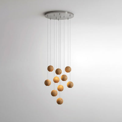 Orbwood Cluster Pendant Light