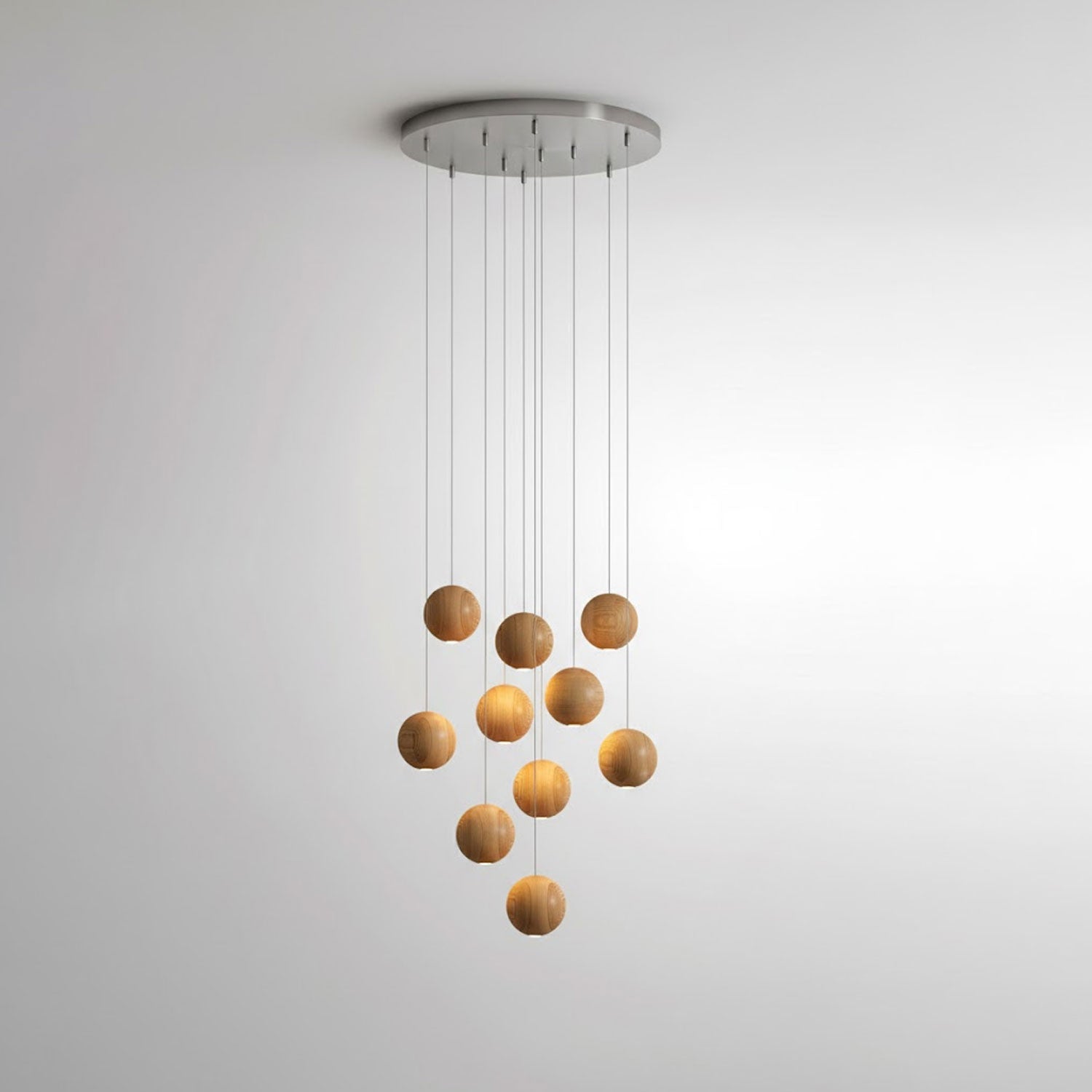 Orbwood Cluster Pendant Light
