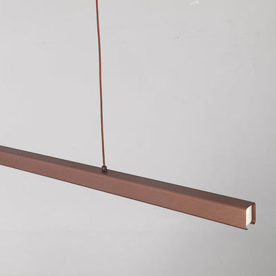 Arisha Modern Linear LED Pendant Light - Neutral Decor