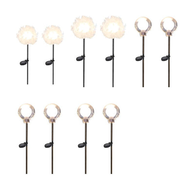 Wid Solar Dandelion LED Aluminum Outdoor Pathway Light