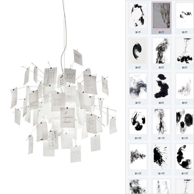 Luninena Paper Chandelier