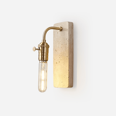 Alistair Industrial Stone Sconce