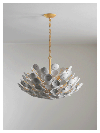 Coconut Disc Chandelier