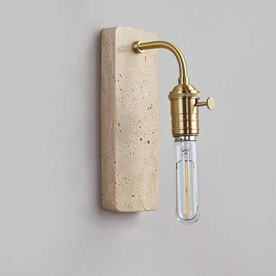 Alistair Industrial Stone Sconce