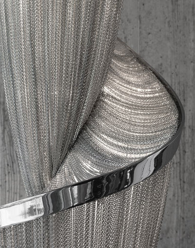 Renoian Spiral Chain Chandelier