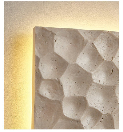 Seleaya Hexa Hive Stone Sconce