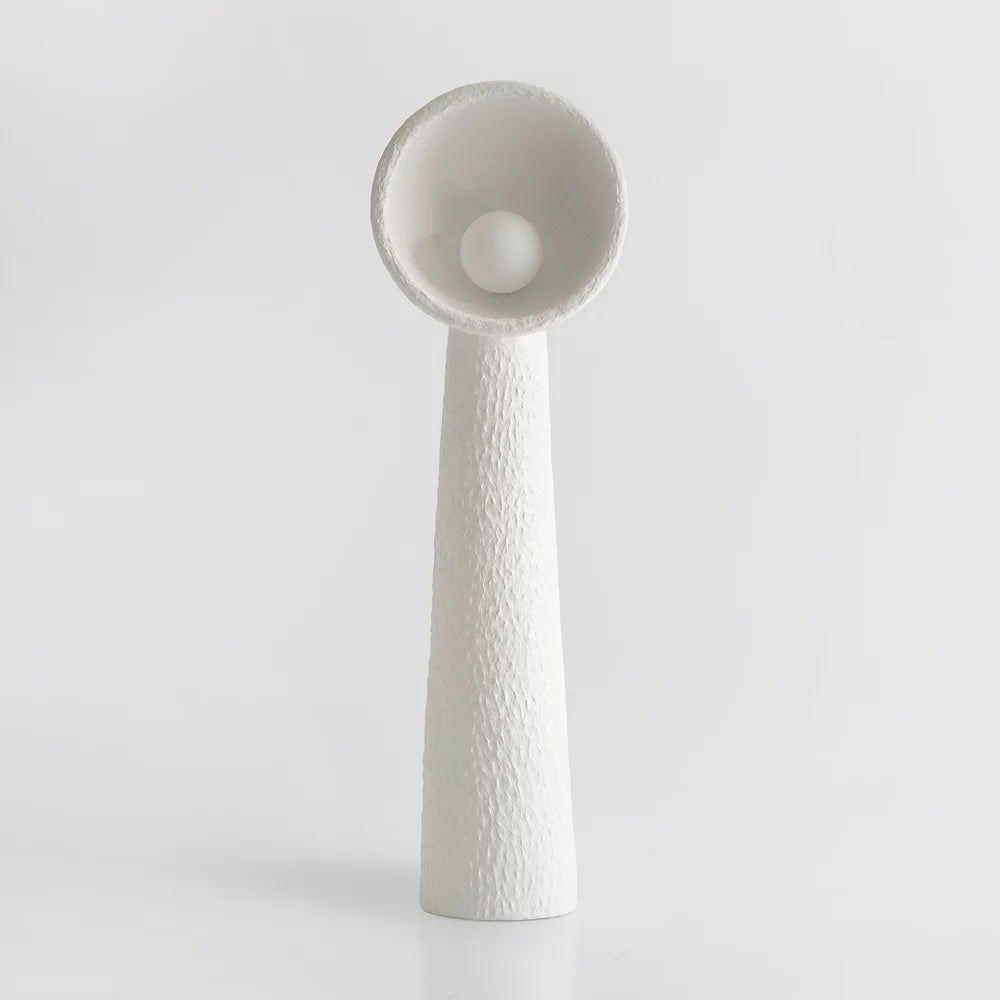 Ernionis Textured Ceramic Floor Lamp