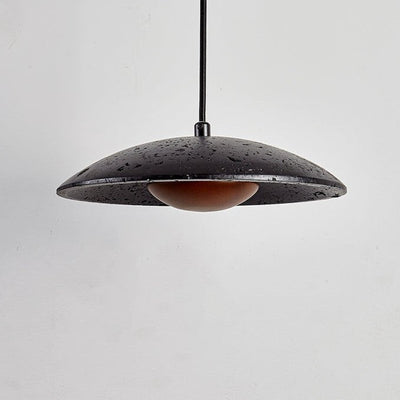 Noreeria Black Travertine Pendant Light