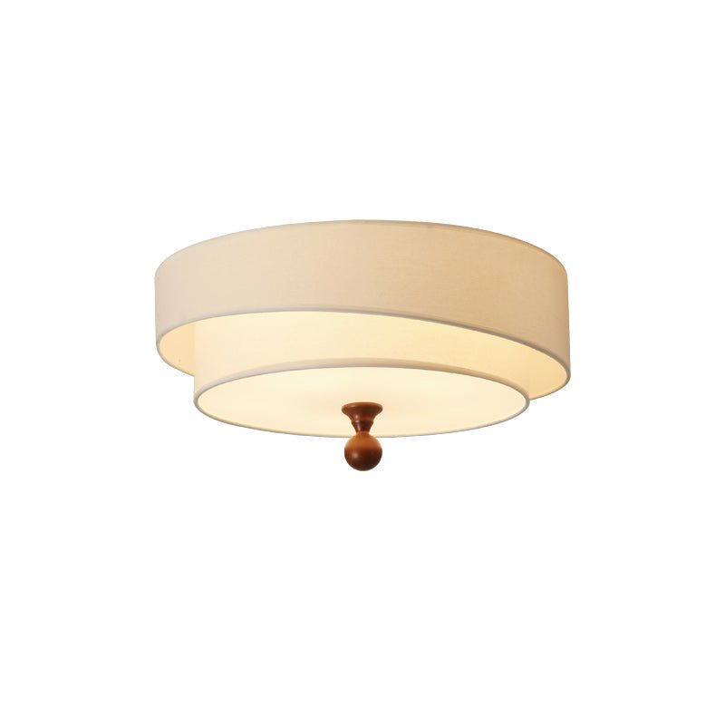 Serelira Dovemont Layered Fabric Ceiling Light