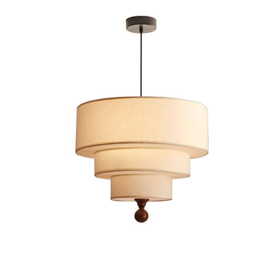 Calderin Tiered Fabric Pendant Light