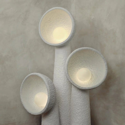 Ernionis Textured Ceramic Floor Lamp