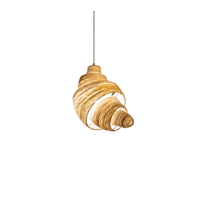 Croissant Fabric Pendant Light