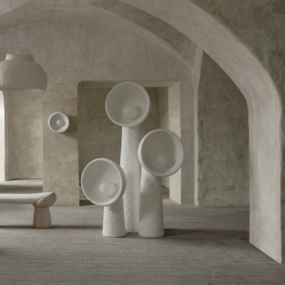 Ernionis Textured Ceramic Floor Lamp