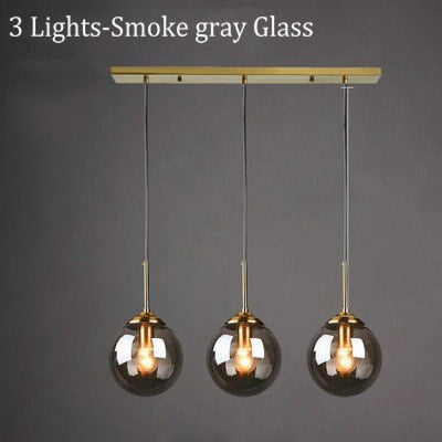 Valentina Designer Bubble Glass Pendant Light - Neutral Decor