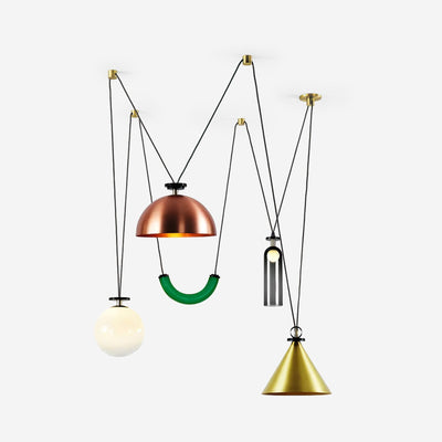 Cirorira Chandelier Geometric Shape Art