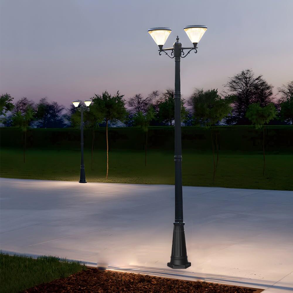 Noel Vintage Industrial Aluminum Outdoor Street Post Light