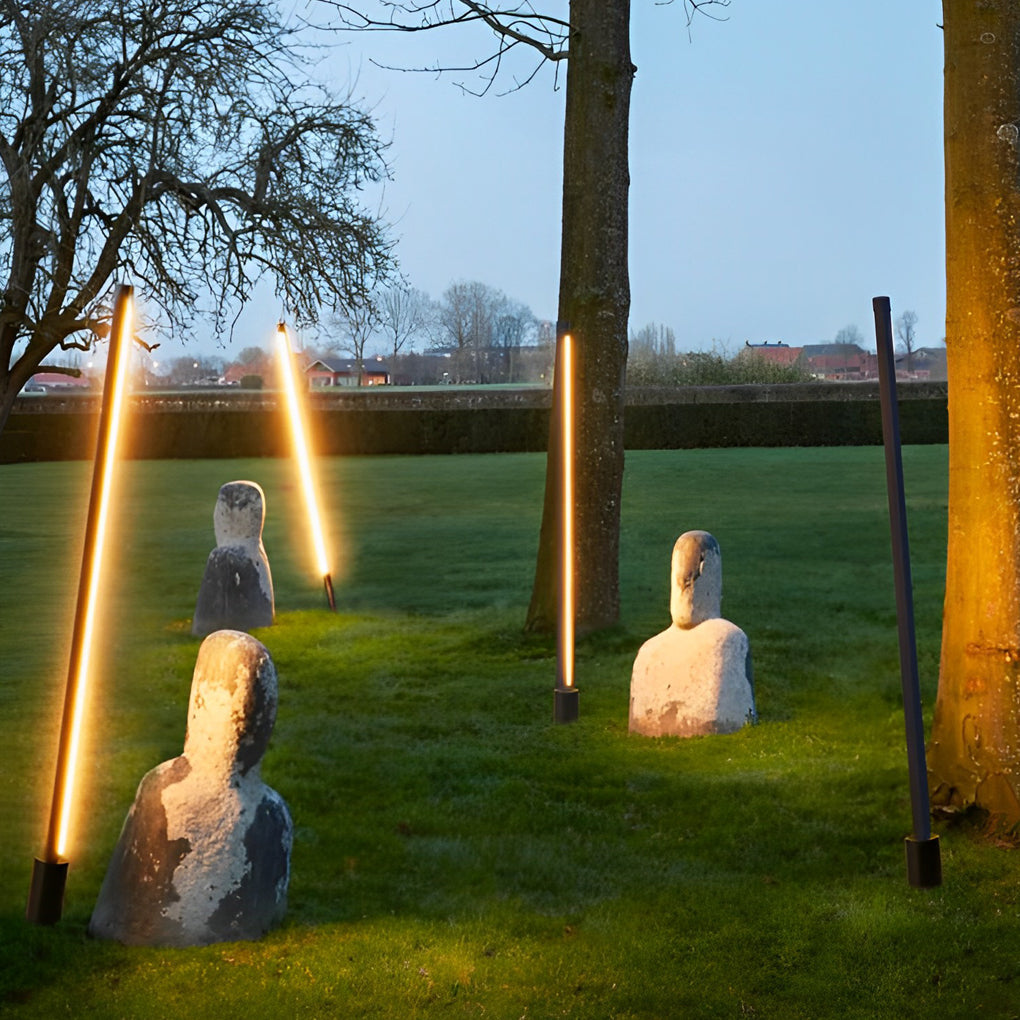 Hayle Minimalist Landscape Linear Aluminum Outdoor Light