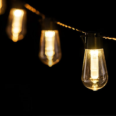 Brenda Retro Bulb USB LED Solar String Outdoor Lights
