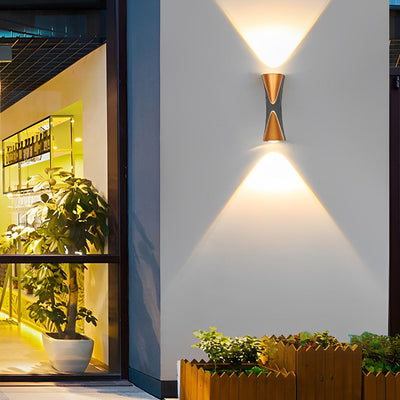 Salme Creative LED Modern Aluminum Outdoor Wall Lamp