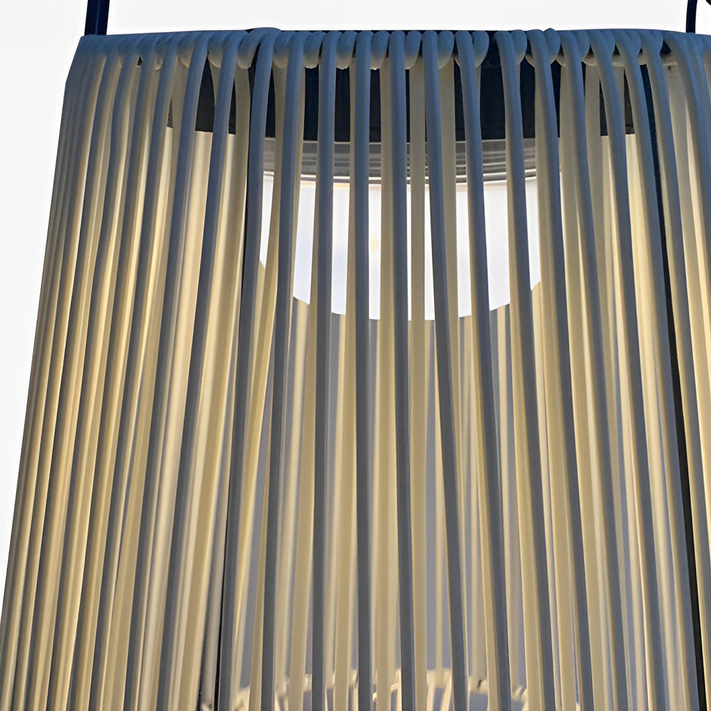 Geieve Rustic Rattan Outdoor Lantern