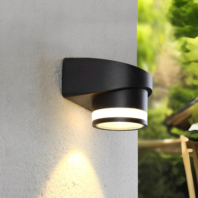 Wiona Round LED Aluminum Outdoor Wall Washer Lights