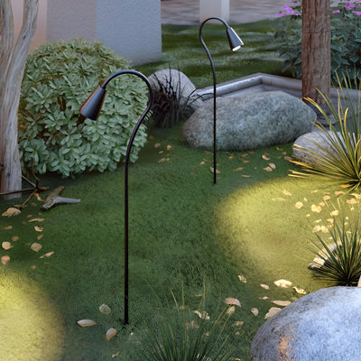 Miriam Arched LED Aluminum Outdoor Pathway Lights