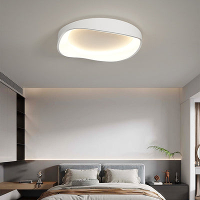 Arisha Modern Wave Flush Mount Ceiling Light Living Room - Neutral Decor
