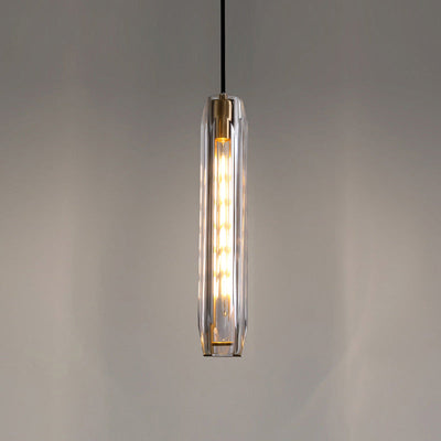 Arisha Brass Designer LED Glass Pendant Lamp - Neutral Decor