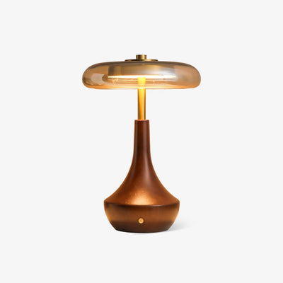 Orlan Wooden Vintage Table Lamp