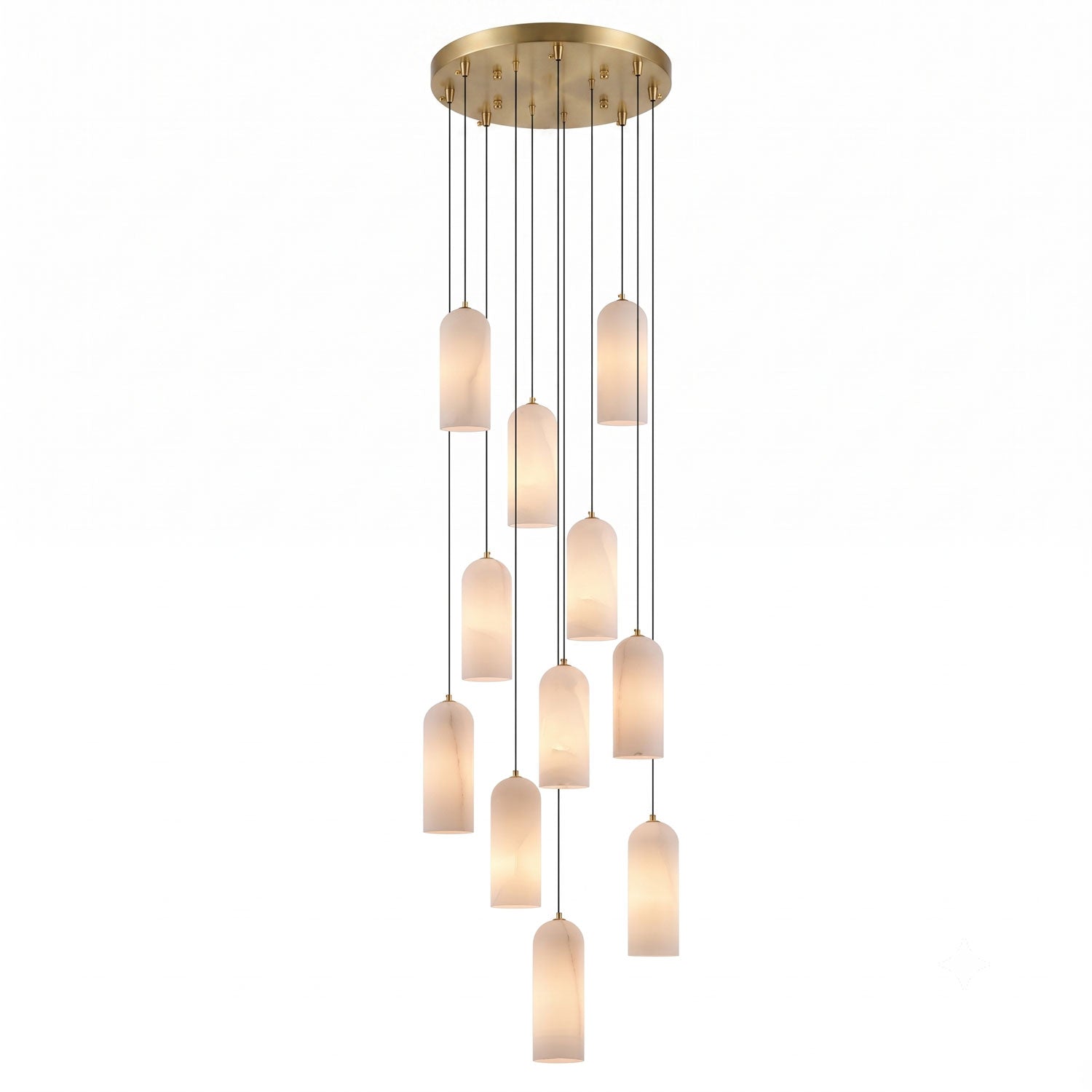 Willowmont Alabaster Pendant Light