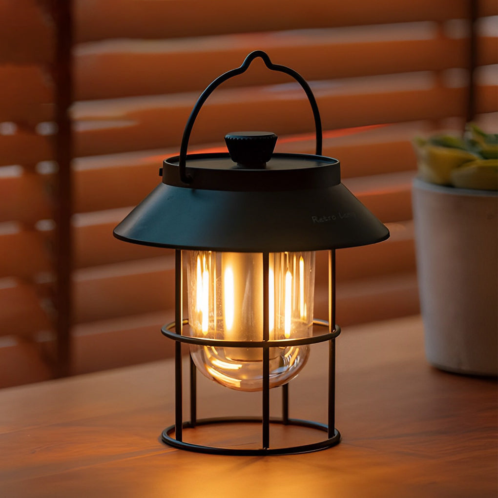 Lucian LED Stand Portable Plastic Outdoor Hanging Lanterns