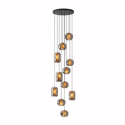 Edenborne Alabaster Glass Cylinder Pendant Light