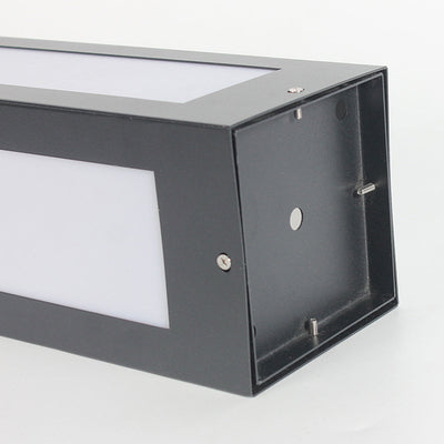 Unite Modern Automatic LED Outdoor Bollard Lights
