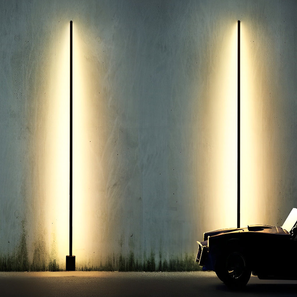 Hayle Minimalist Landscape Linear Aluminum Outdoor Light